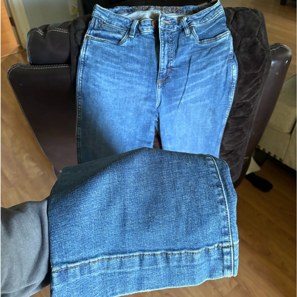 Wrangler bootcut/flare denim jeans never worn.